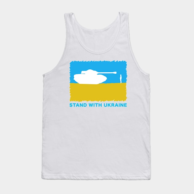 Stand With Ukraine Tank Top by Top Viral Creations